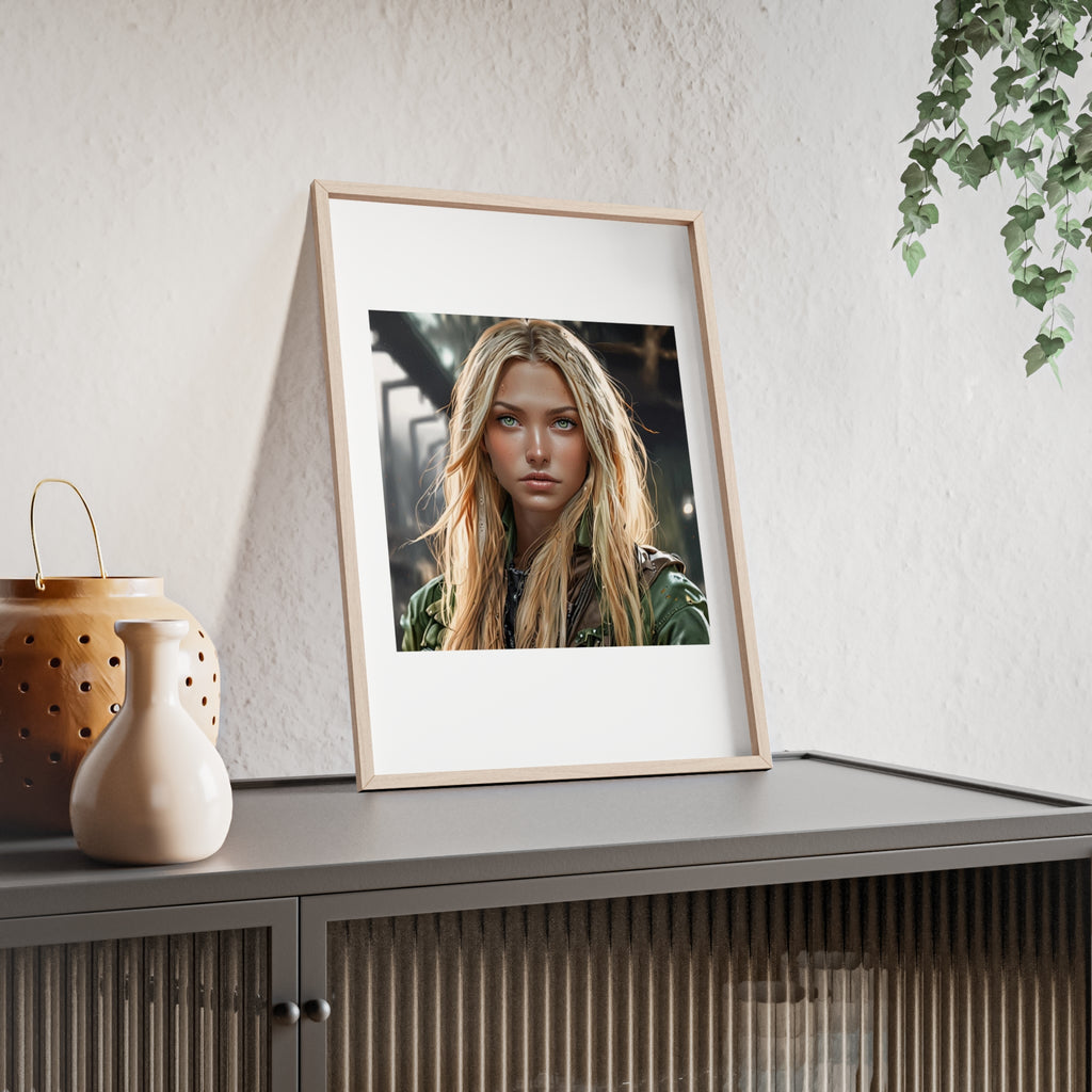 Poster mit Holzrahmen, Art.-Nr. AP 00164 P