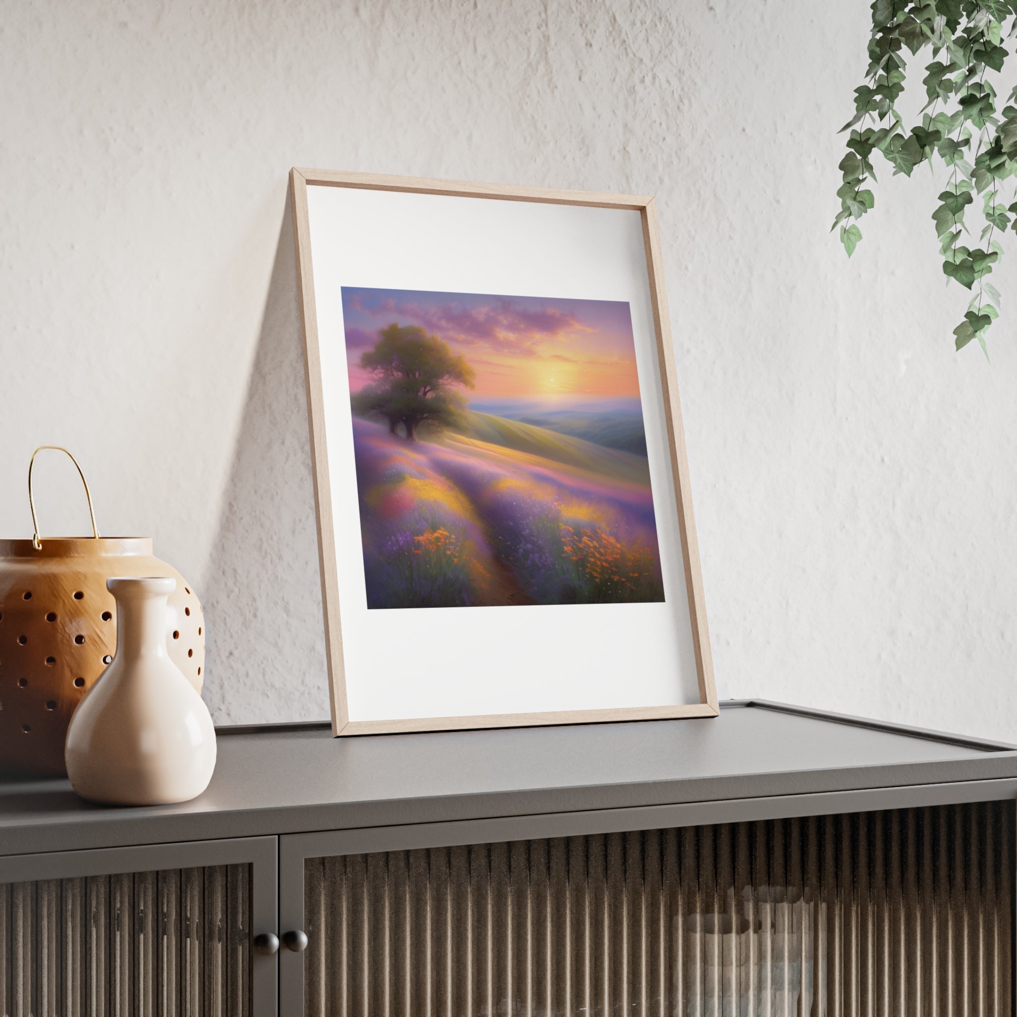 Poster mit Holzrahmen, Art.-Nr. FY 00136 P