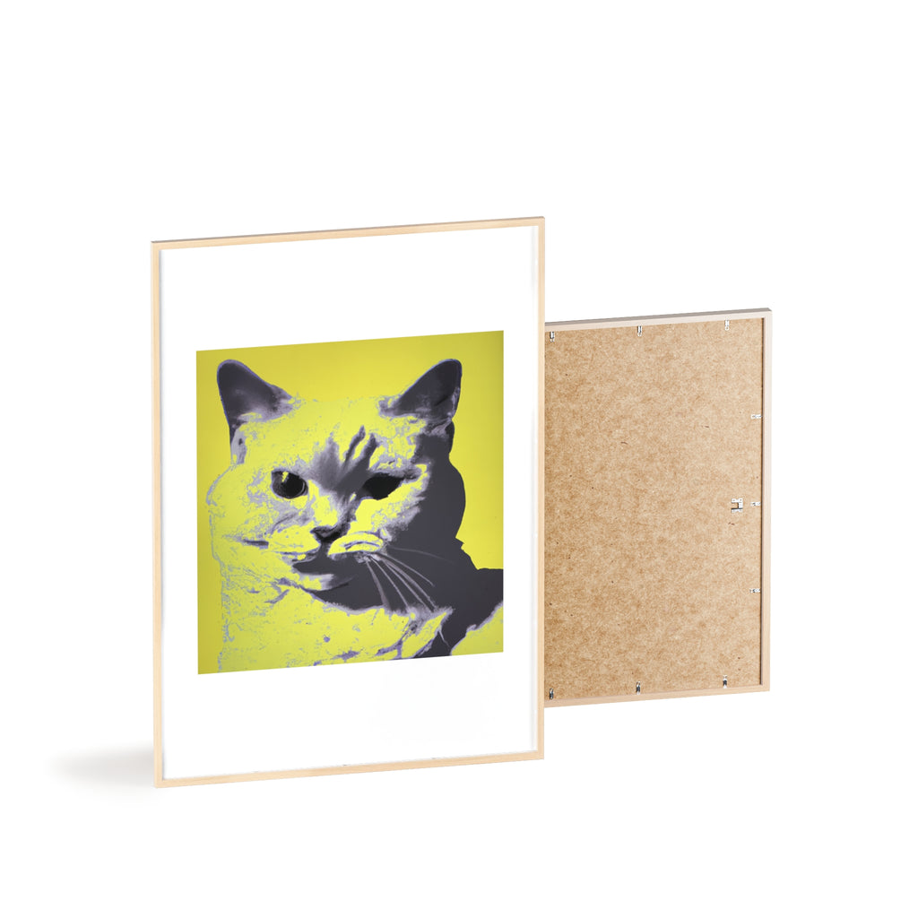 Poster mit Holzrahmen, Art.-Nr. FY 00135 P