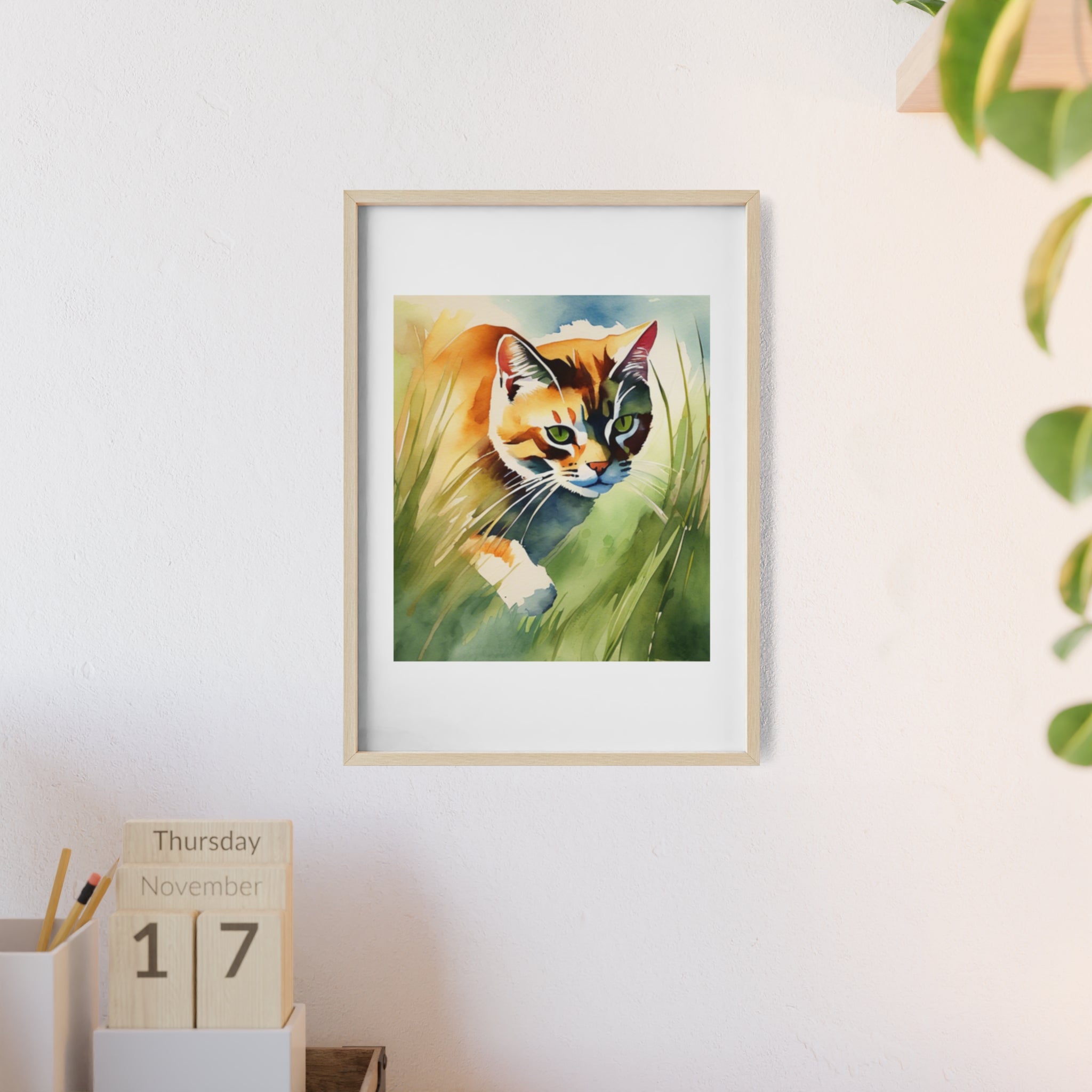 Poster mit Holzrahmen, Art.-Nr. AP 00150 P