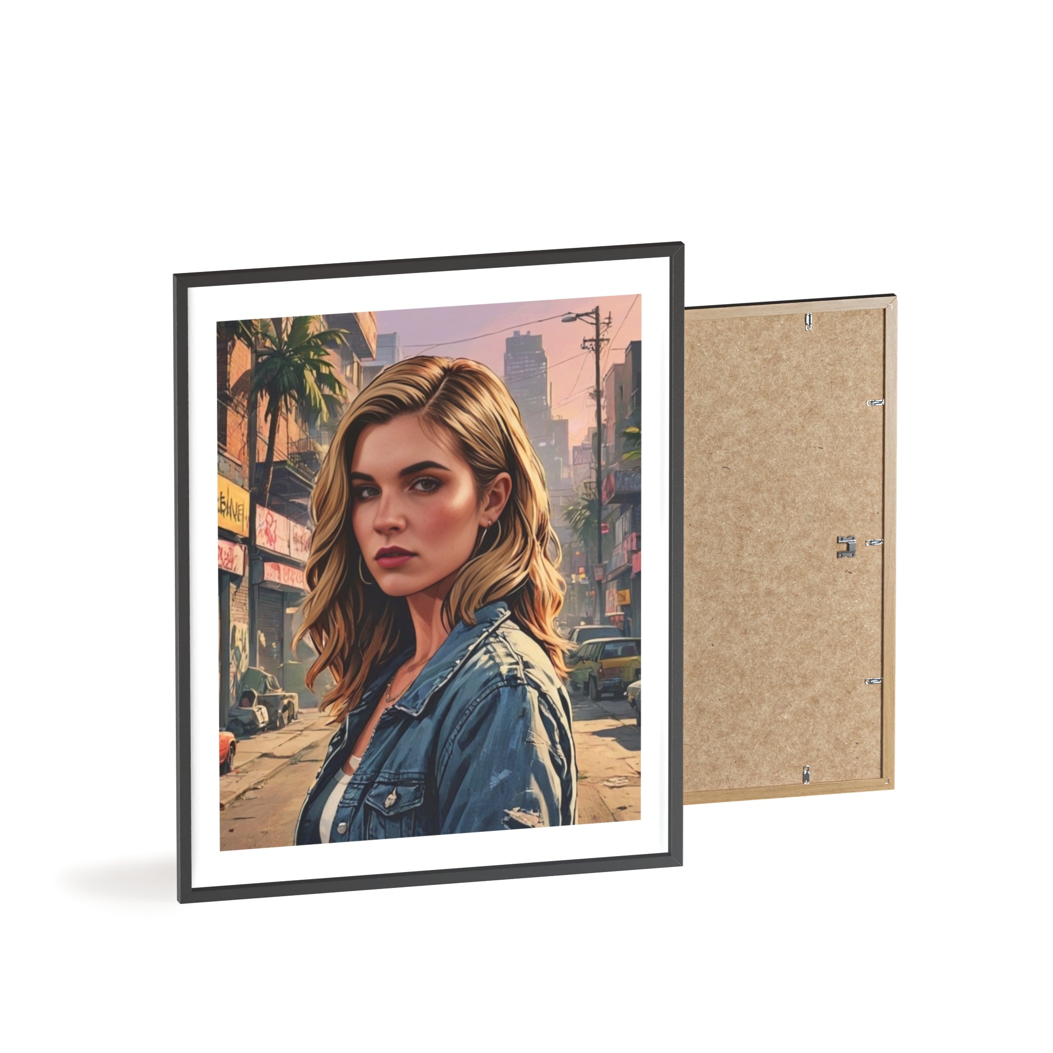 Poster mit Holzrahmen, Art.-Nr. AP 00152 P