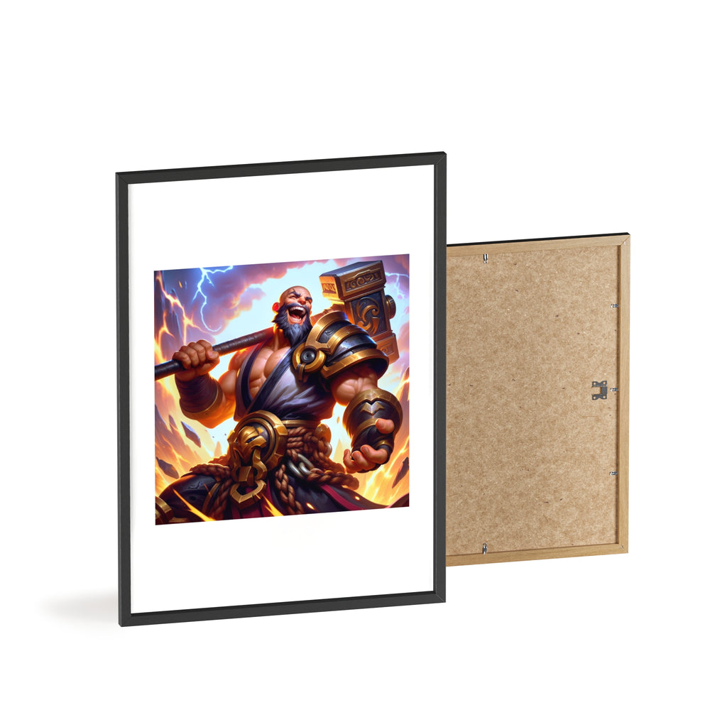 Poster mit Holzrahmen, Art.-Nr. FY 00134 P