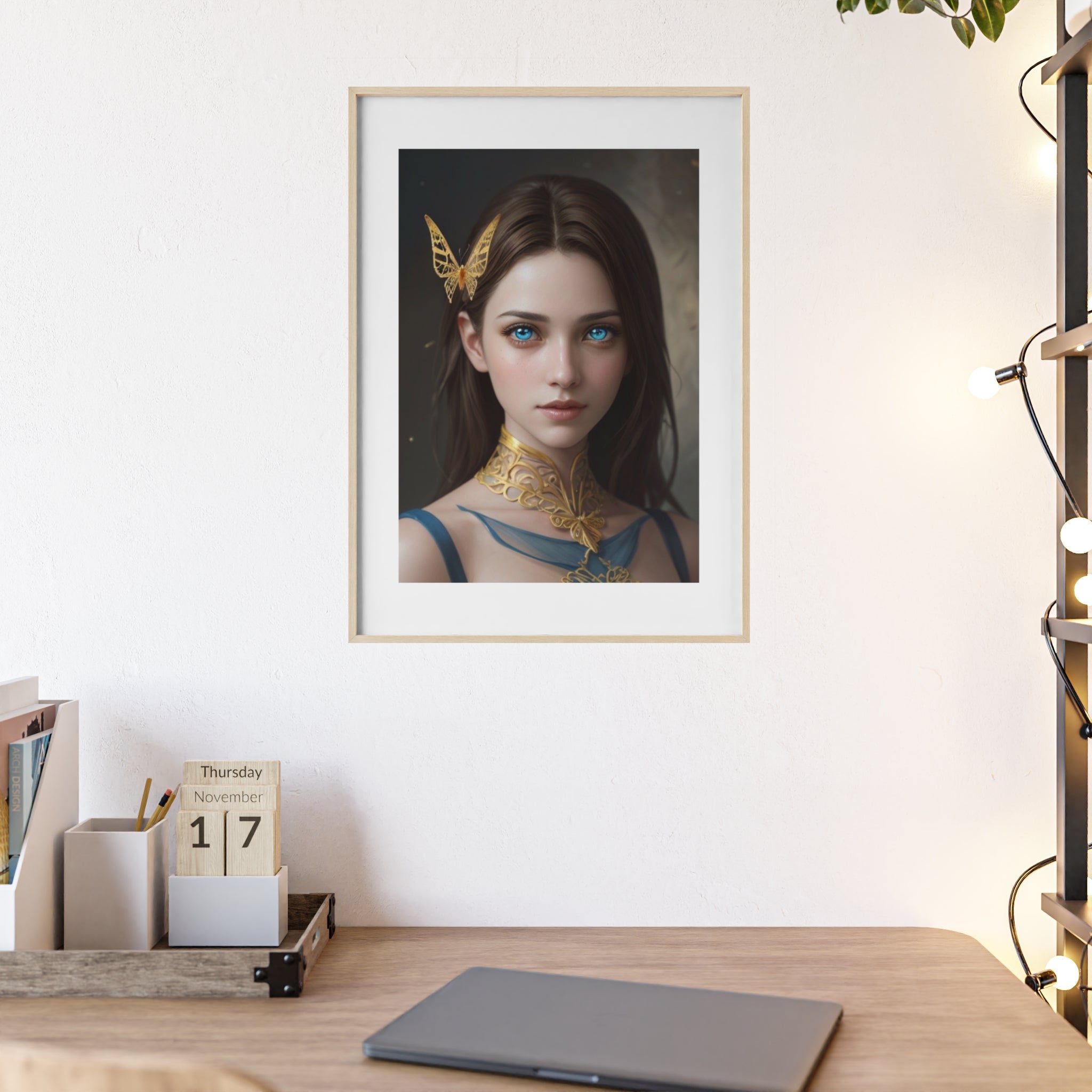 Poster mit Holzrahmen, Art.-Nr. FY 00125 P