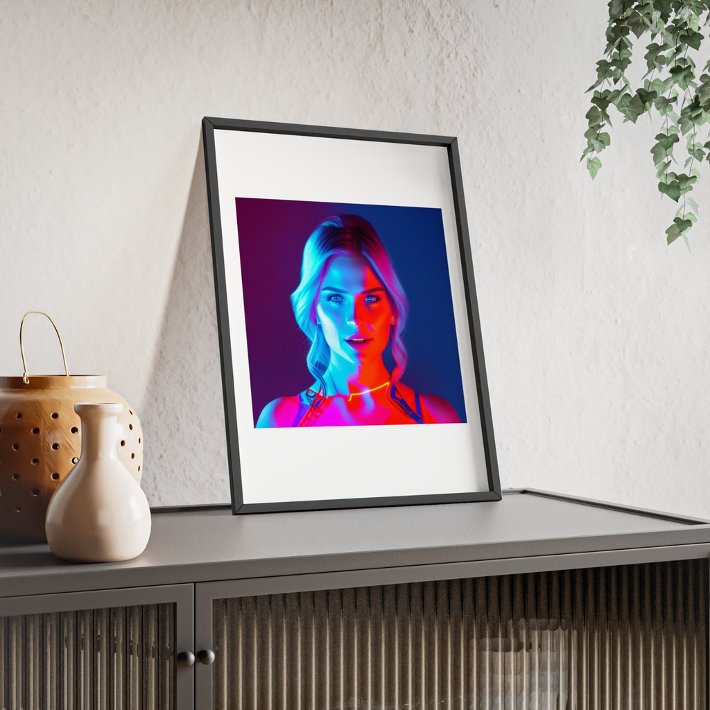 Poster mit Holzrahmen, Art.-Nr. AP 00101 P