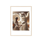 Poster mit Holzrahmen, Art.-Nr. FY 00101 P