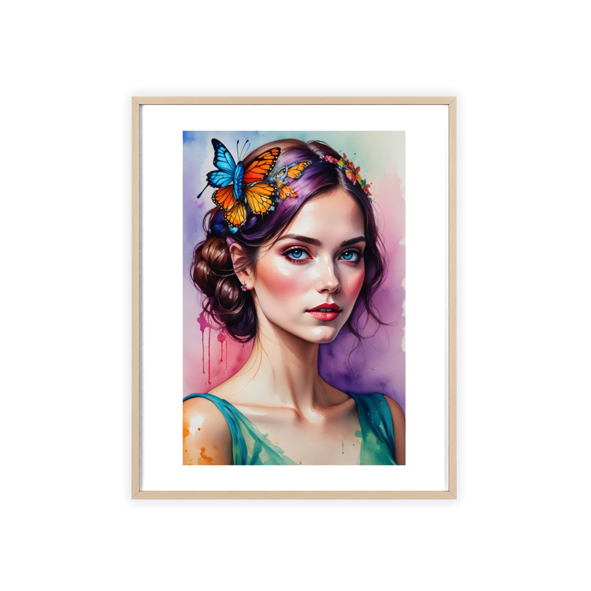 Poster mit Holzrahmen, Art.-Nr. AP 00140 P