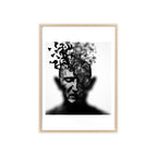 Poster mit Holzrahmen, Art.-Nr. FY 00106 P