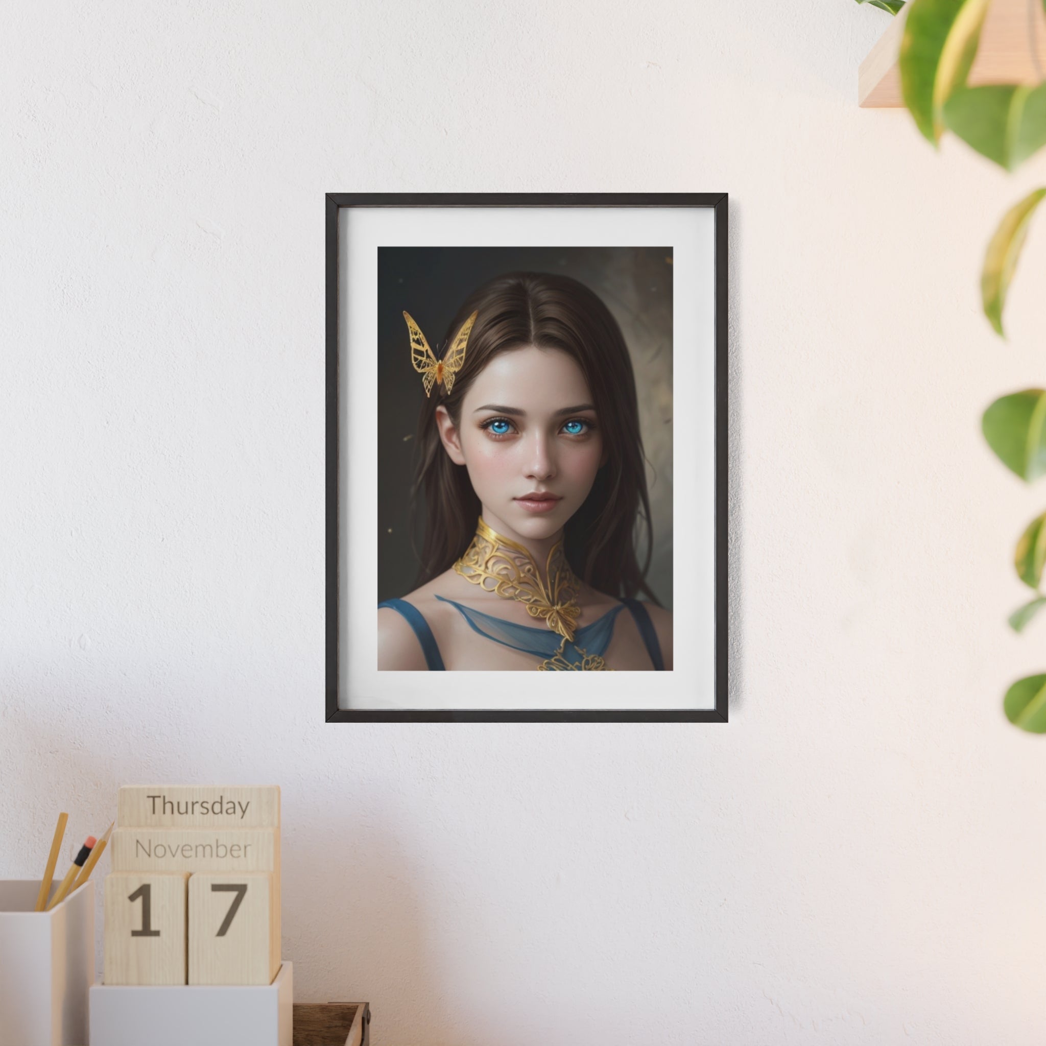 Poster mit Holzrahmen, Art.-Nr. FY 00125 P