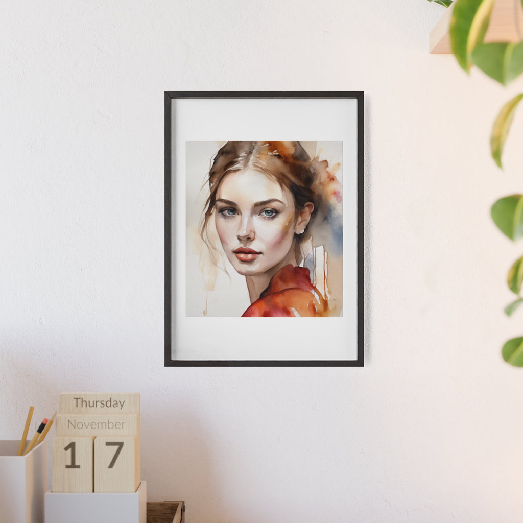 Poster mit Holzrahmen, Art.-Nr. AP 00163 P