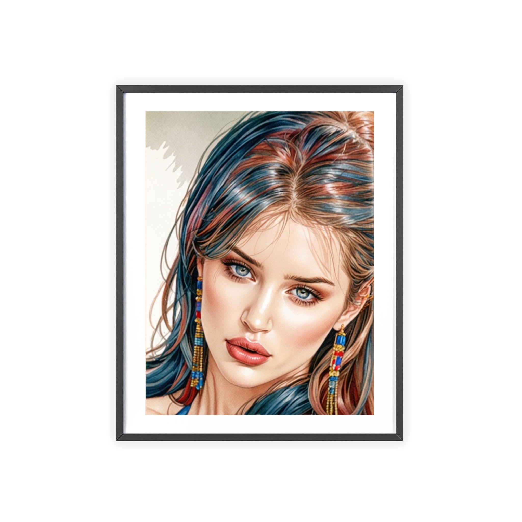 Poster mit Holzrahmen, Art.-Nr. AP 00136 P