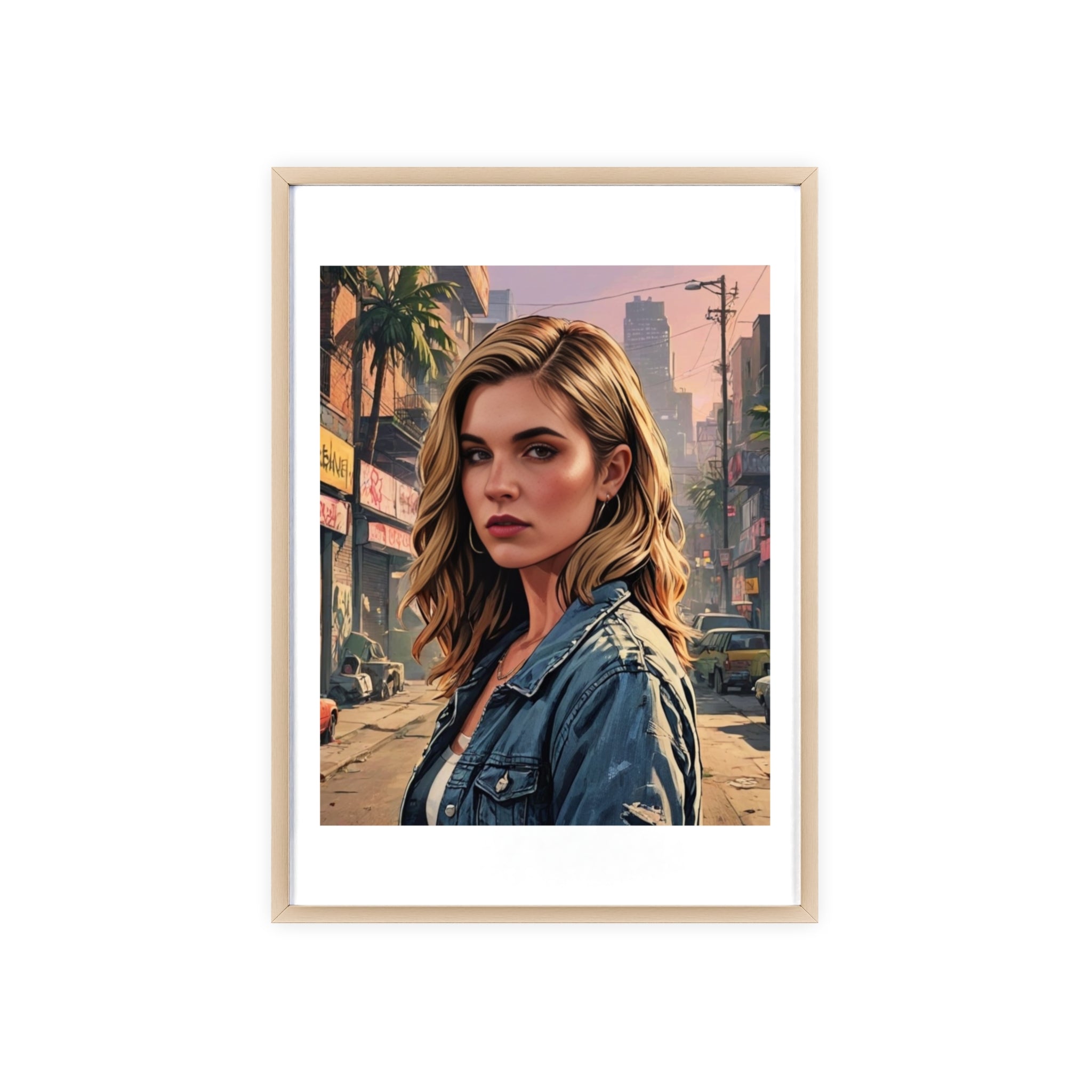 Poster mit Holzrahmen, Art.-Nr. AP 00152 P