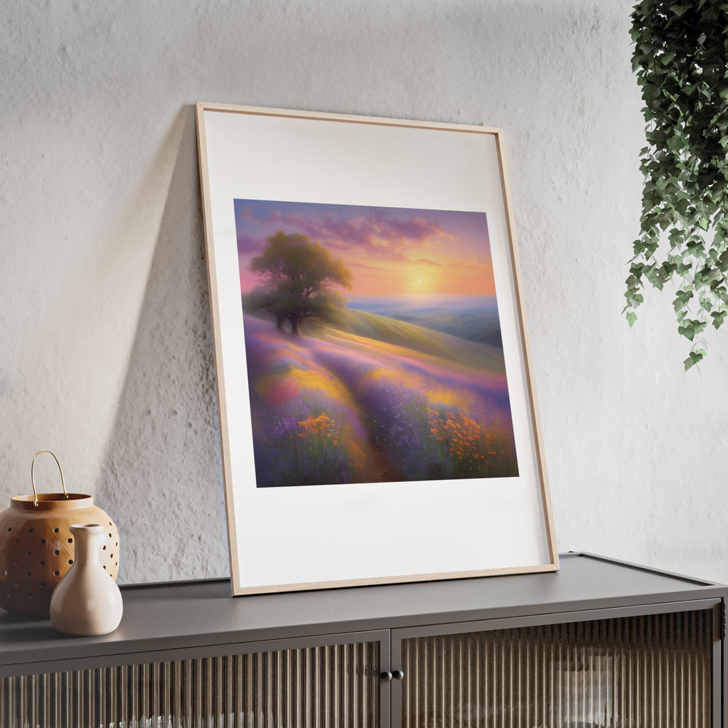 Poster mit Holzrahmen, Art.-Nr. FY 00136 P