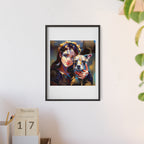 Poster mit Holzrahmen, Art.-Nr. AP 00123 P