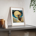 Poster mit Holzrahmen, Art.-Nr. FY 00118 P