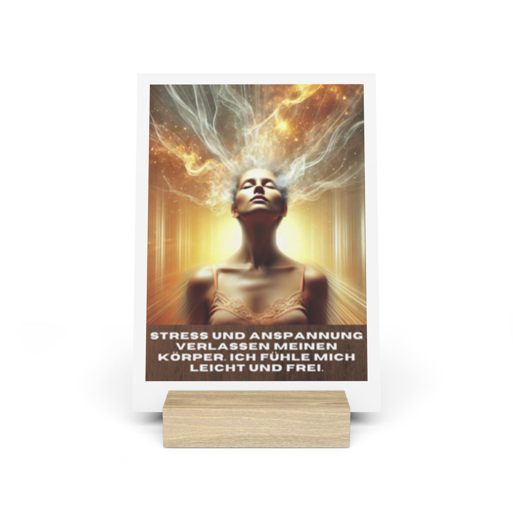 Aufsteller mit Ständer, Art.-Nr. G 004-10