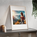 Poster mit Holzrahmen, Art-Nr. AP 00132 P