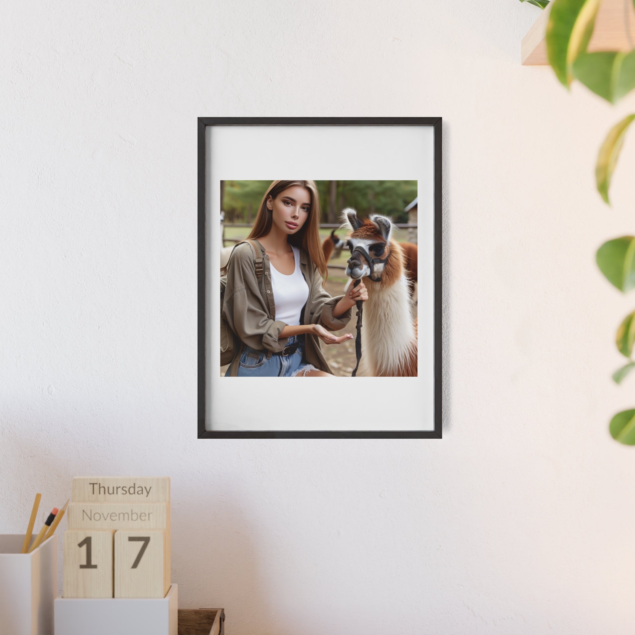 Poster mit Holzrahmen, Art.-Nr. FY 00117 P