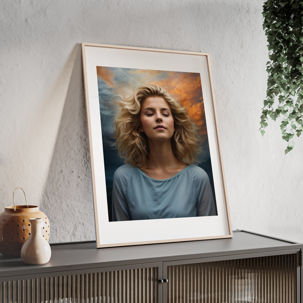 Poster mit Holzrahmen, Art.-Nr. FY 00109 P