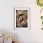 Poster mit Holzrahmen, Art.-Nr. AP 00138 P