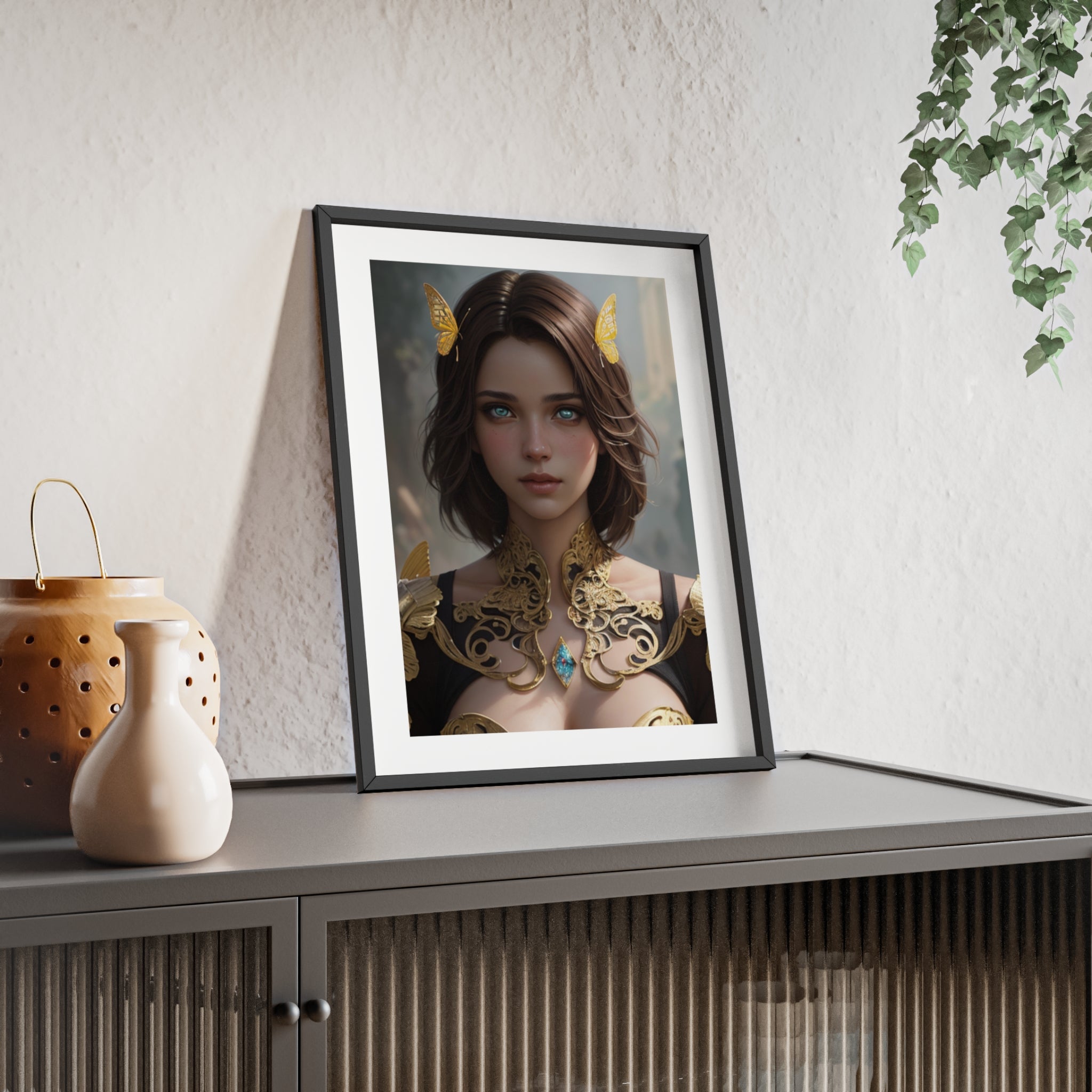 Poster mit Holzrahmen, Art.-Nr. FY 00132 P