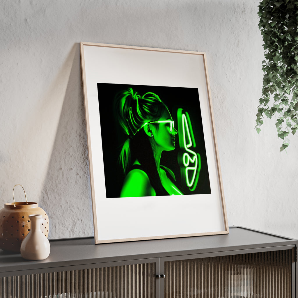 Poster mit Holzrahmen, Art.-Nr. FY 00105 P