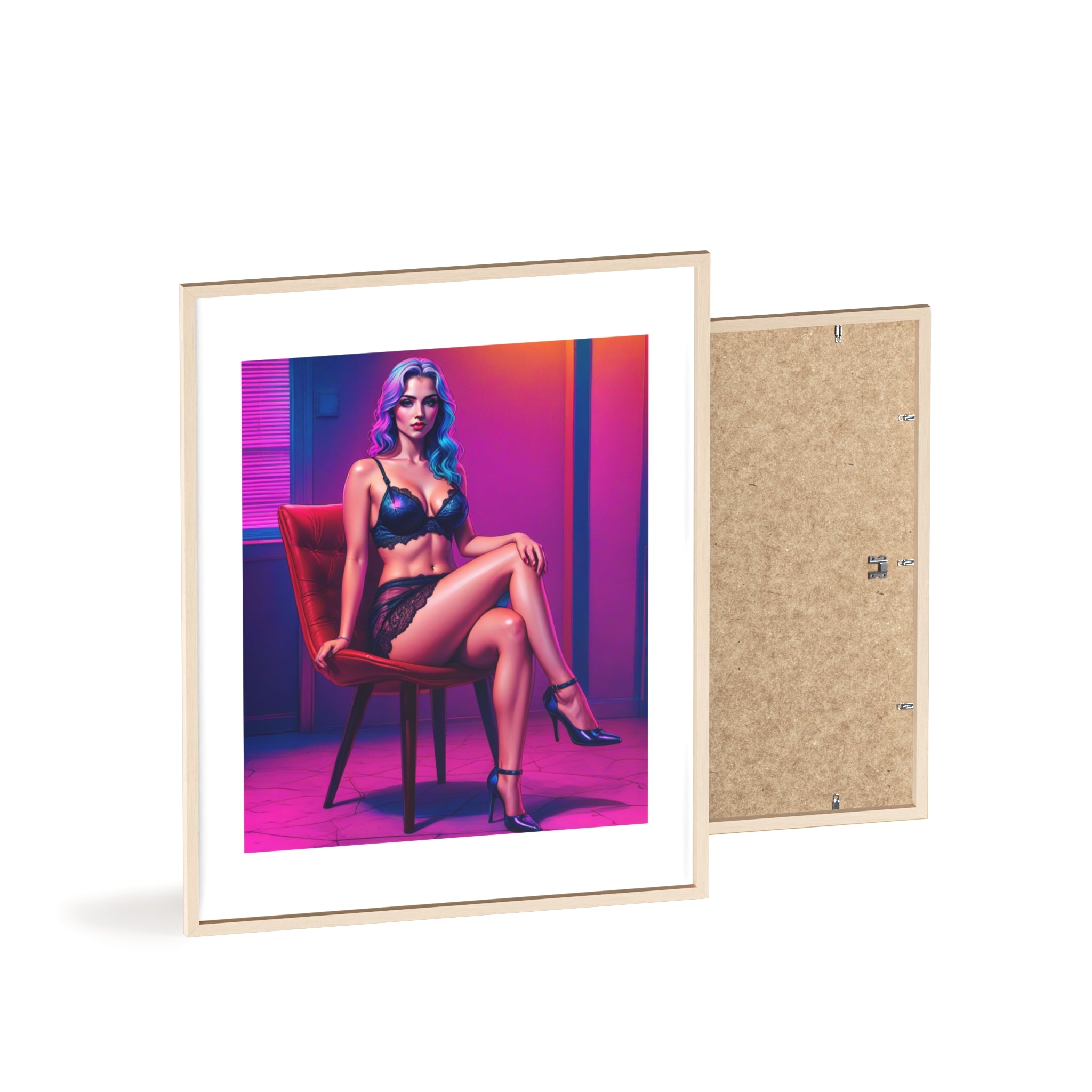 Poster mit Holzrahmen, Art.-Nr. AP 00141 P