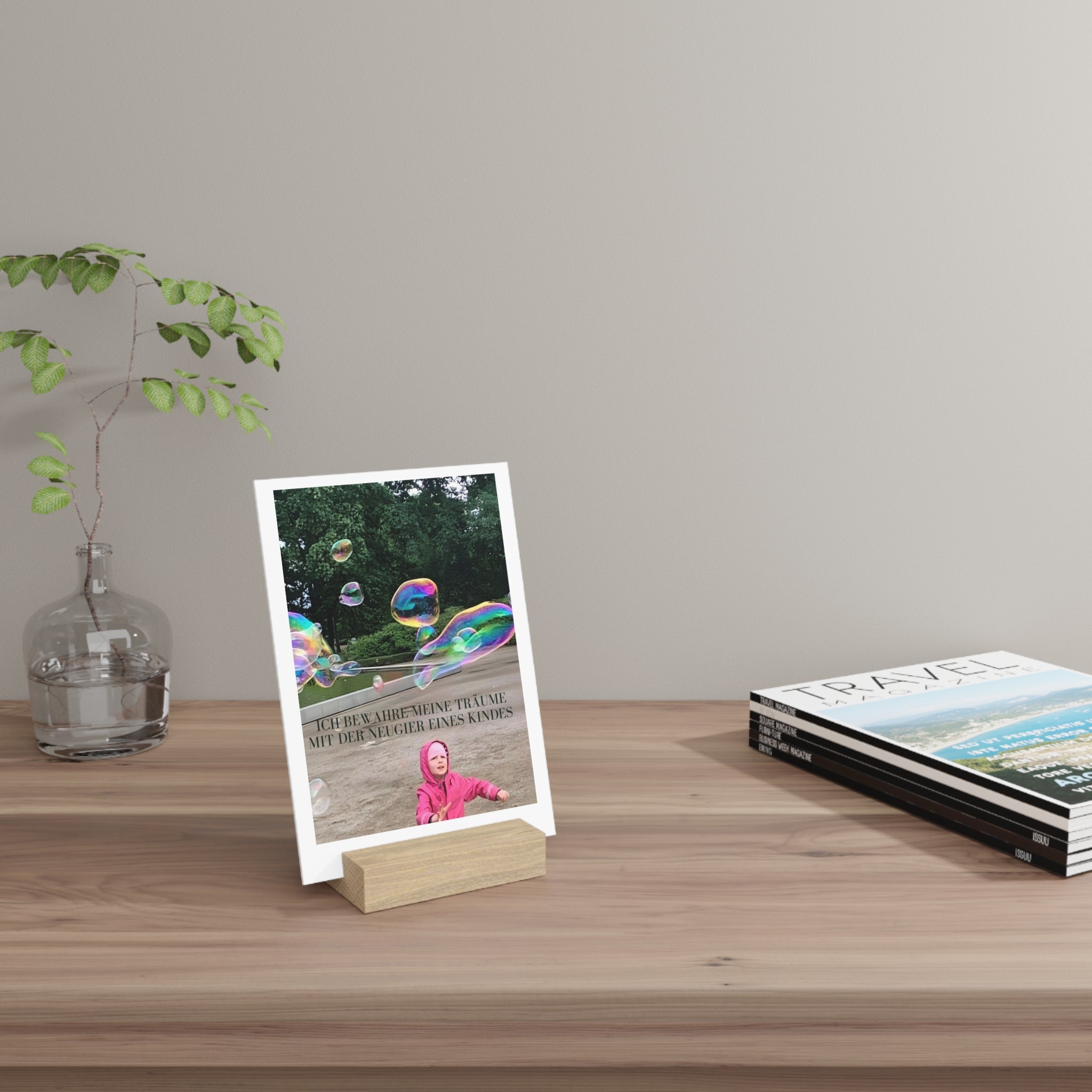 Aufsteller mit Ständer, Art.-Nr. G 012-1