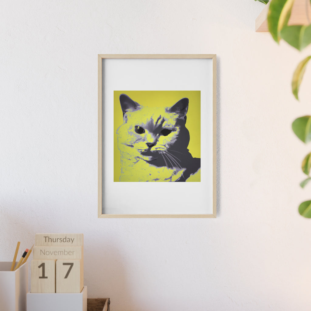 Poster mit Holzrahmen, Art.-Nr. FY 00135 P