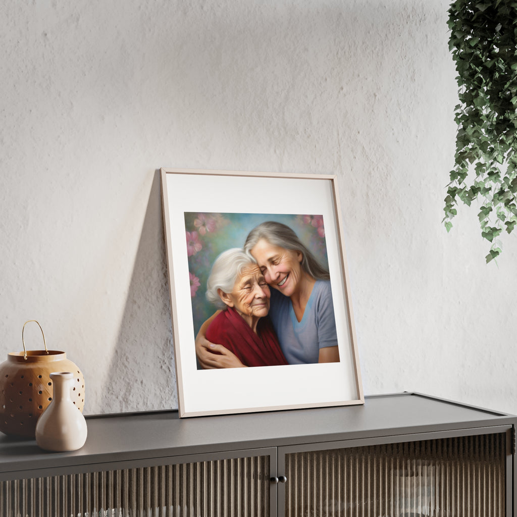 Poster mit Holzrahmen, Art.-Nr. AP 00116 P