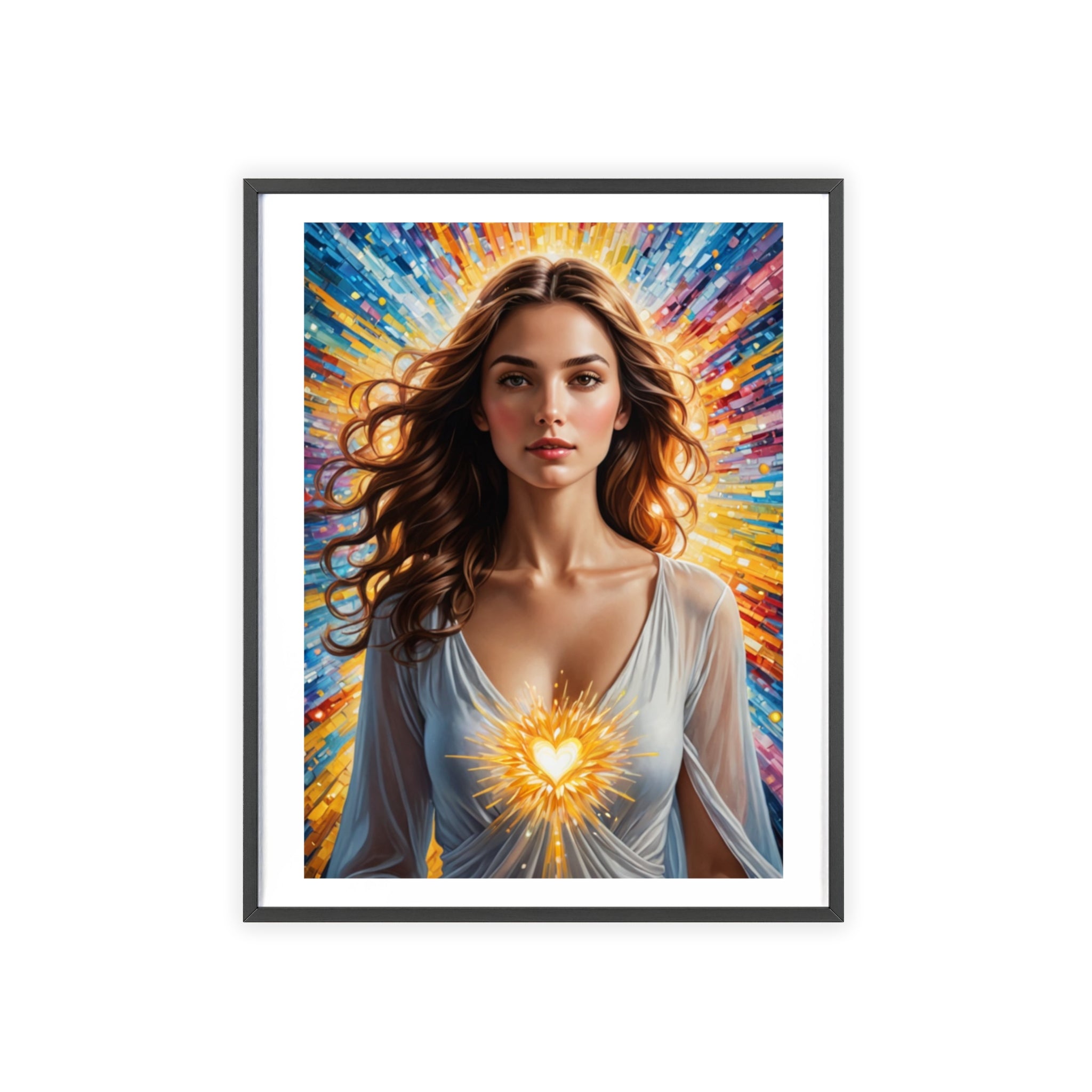 Poster mit Holzrahmen, Art.-Nr. FY 00108 P