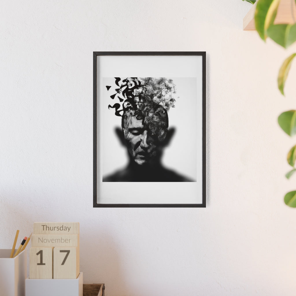 Poster mit Holzrahmen, Art.-Nr. FY 00106 P