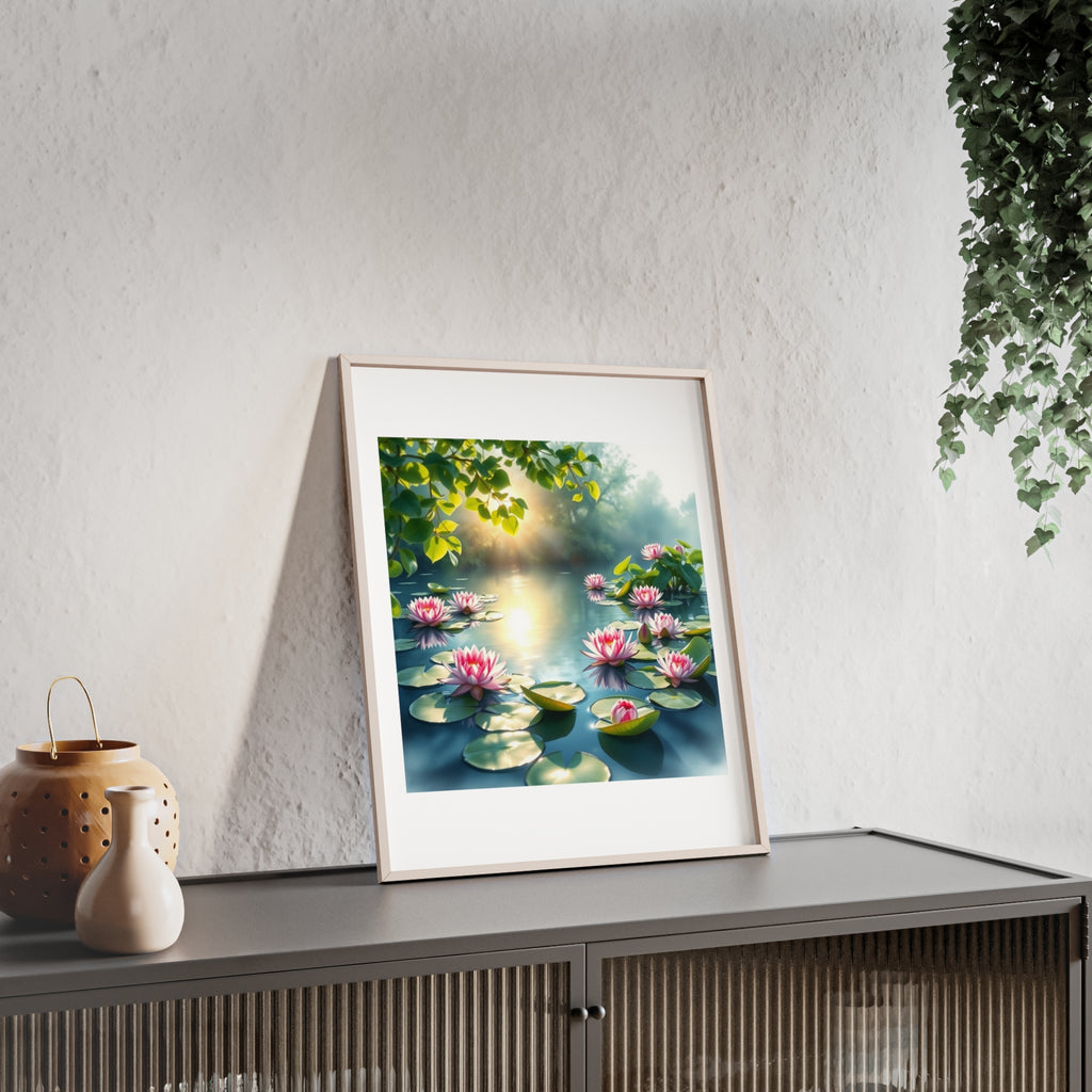 Poster mit Holzrahmen, Art.-Nr. FY 00103 P