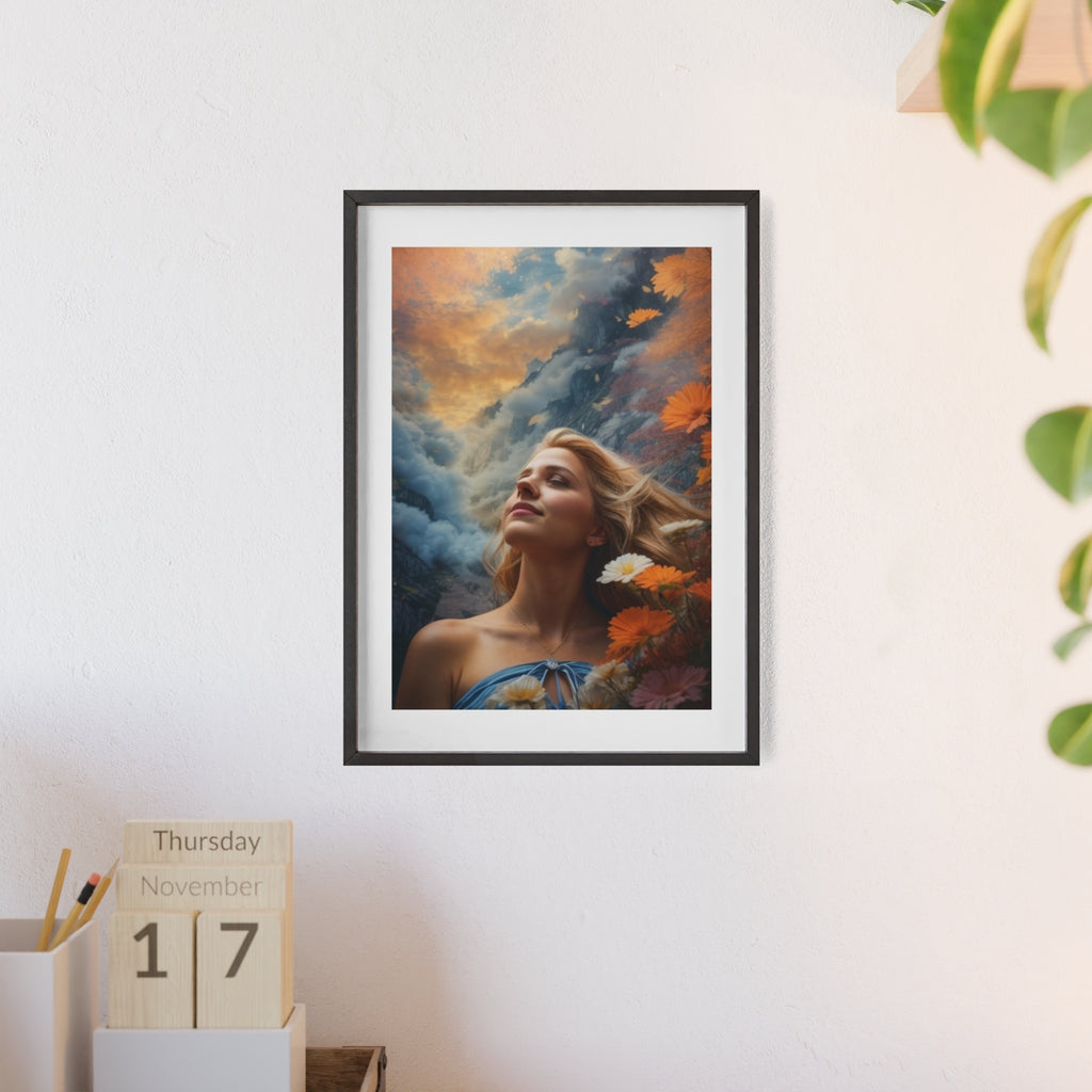 Poster mit Holzrahmen, Art.-Nr. MY 00109 P