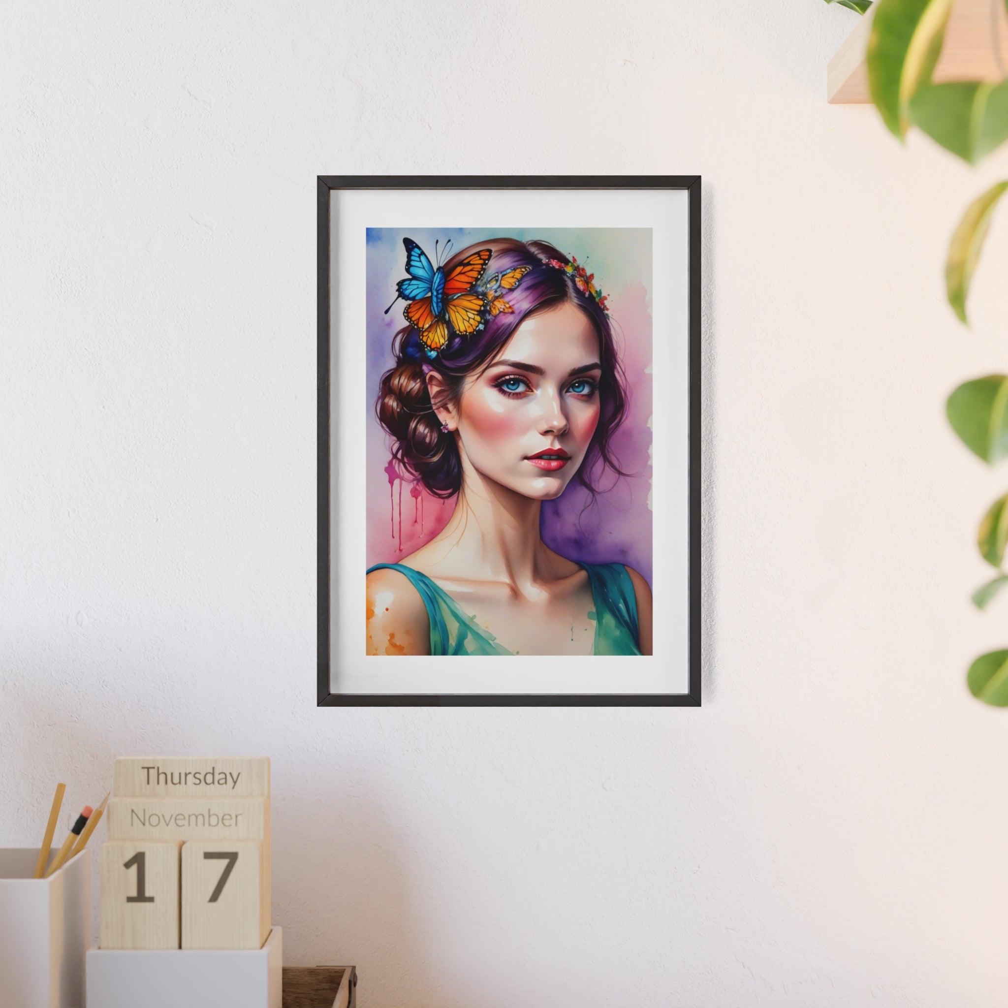 Poster mit Holzrahmen, Art.-Nr. AP 00140 P