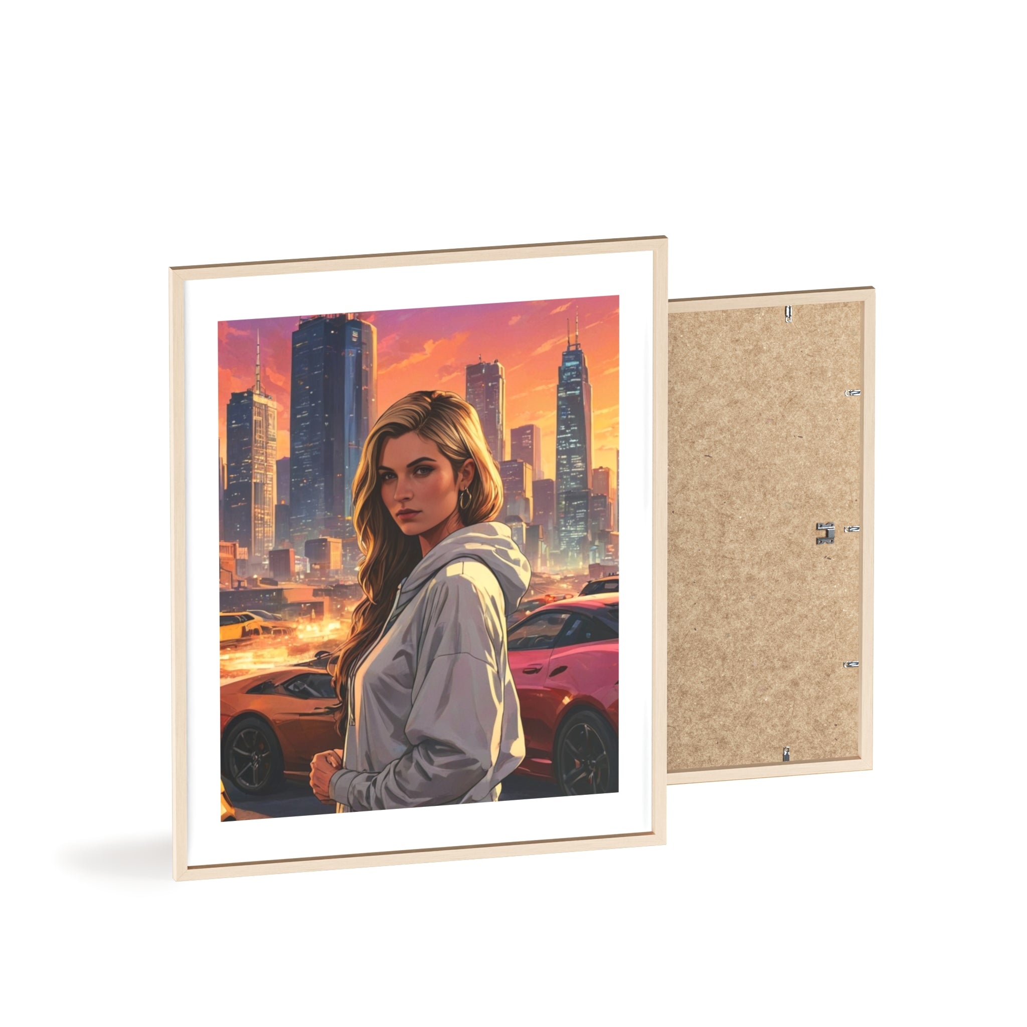 Poster mit Holzrahmen, Art.-Nr. AP 00155 P