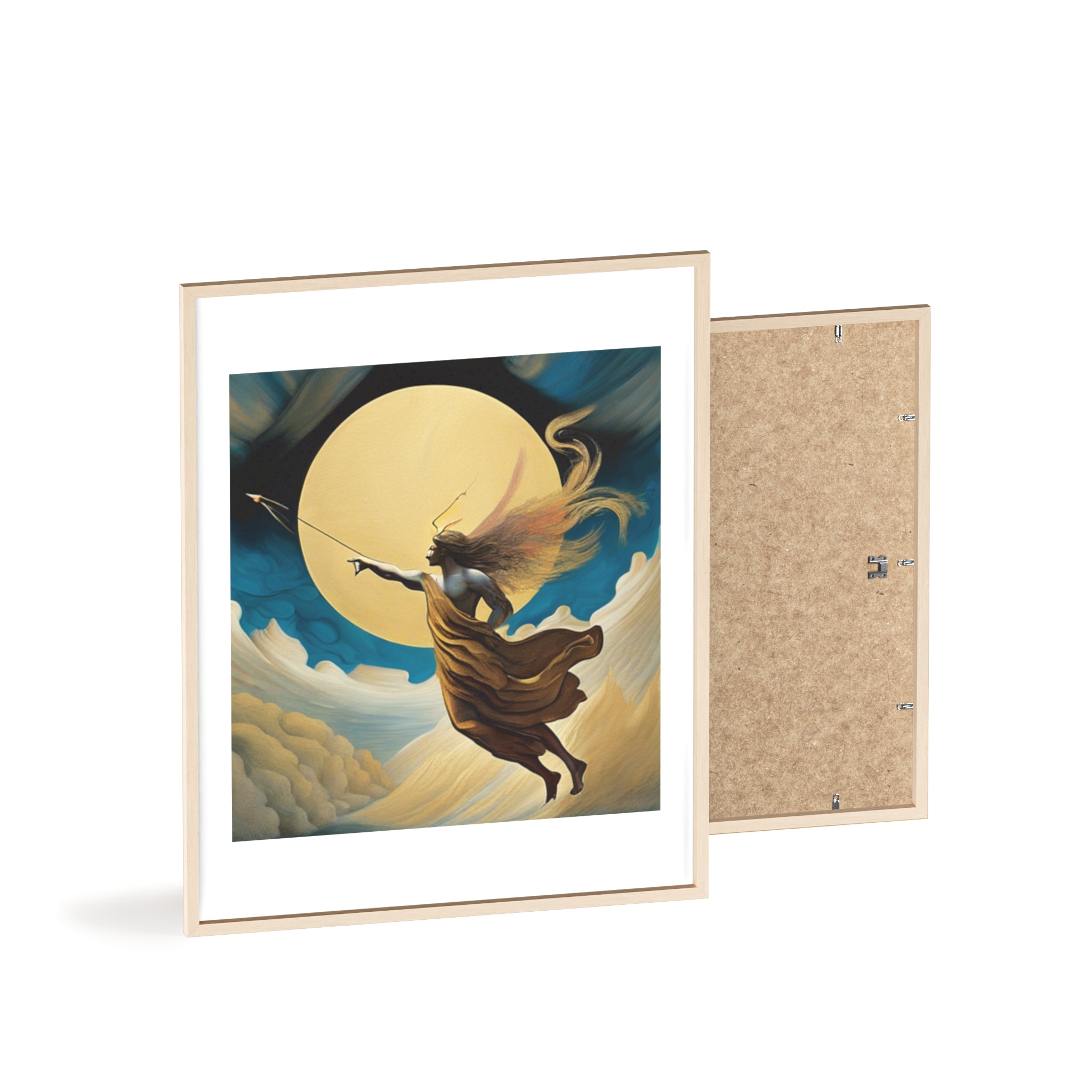 Poster mit Holzrahmen, Art.-Nr. FY 00118 P