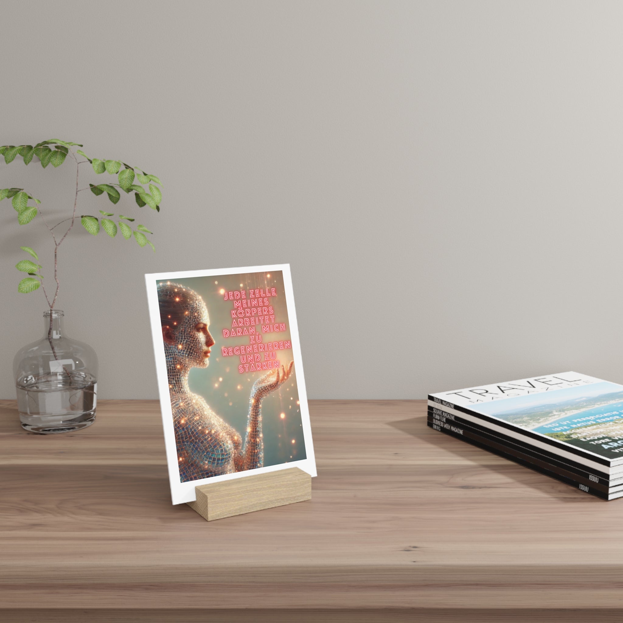 Aufsteller mit Ständer, Art.-Nr. G 001e-2