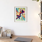 Poster mit Holzrahmen, Art.-Nr. AP 00166 P