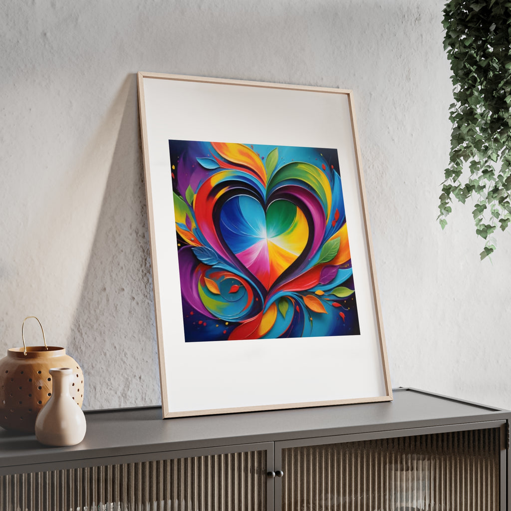 Poster mit Holzrahmen, Art.-Nr. FY 00114 P