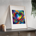 Poster mit Holzrahmen, Art.-Nr. FY 00114 P