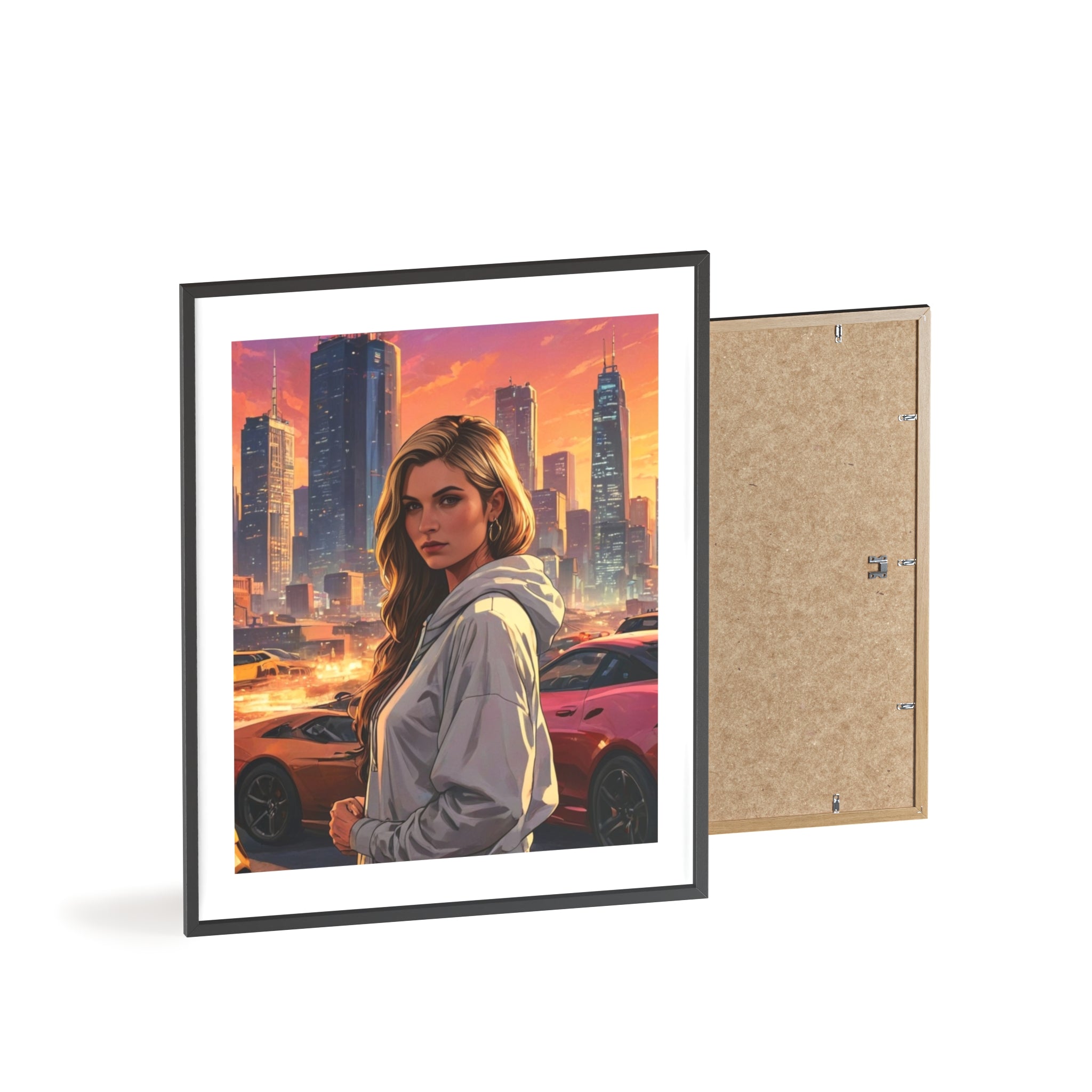 Poster mit Holzrahmen, Art.-Nr. AP 00155 P