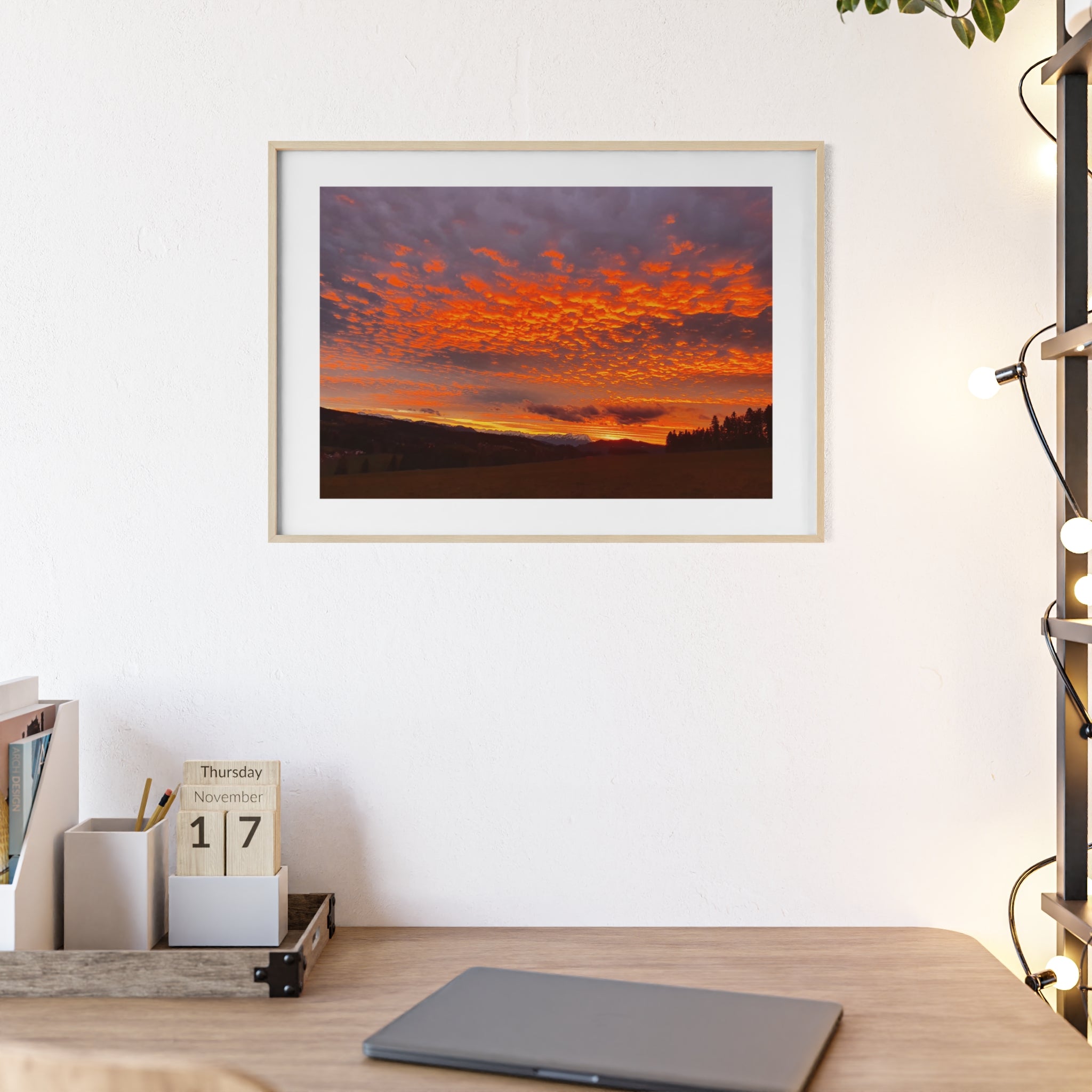 Poster mit Holzrahmen, Art.-Nr. NA 00125 P