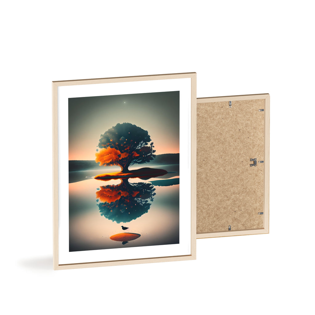 Poster mit Holzrahmen, Art.-Nr. FY 00126 P