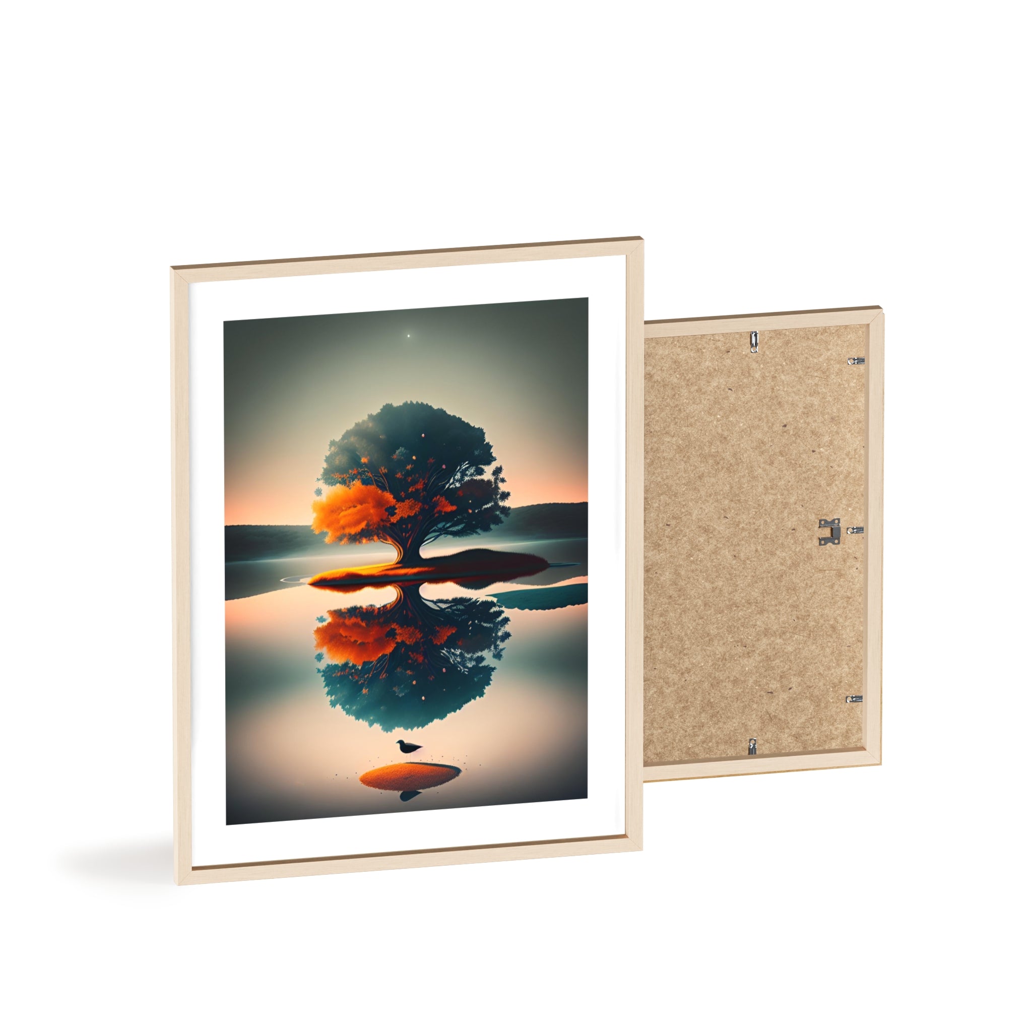 Poster mit Holzrahmen, Art.-Nr. FY 00126 P