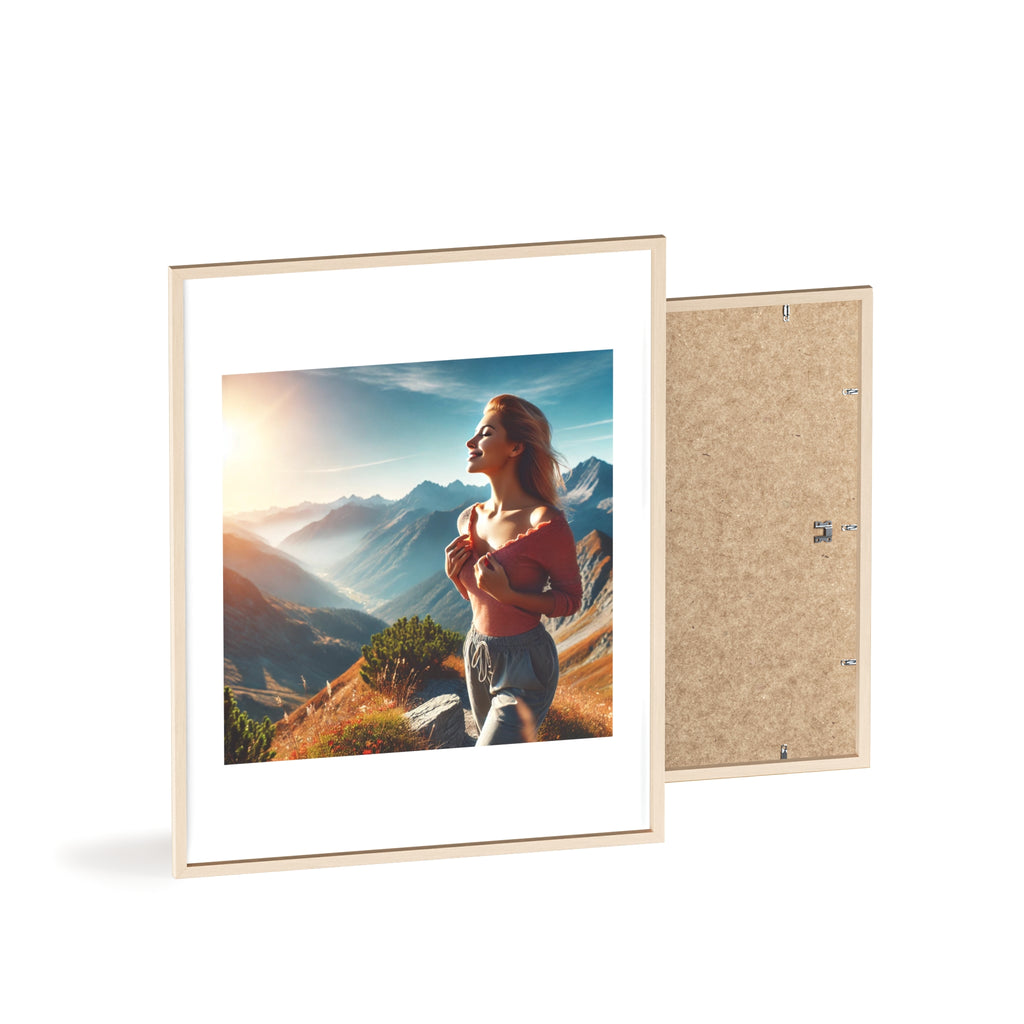 Poster mit Holzrahmen, Art-Nr. AP 00132 P