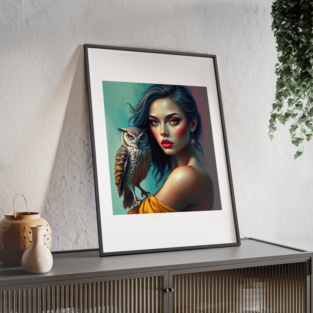 Poster mit Holzrahmen, Art.-Nr. FY 00121 P