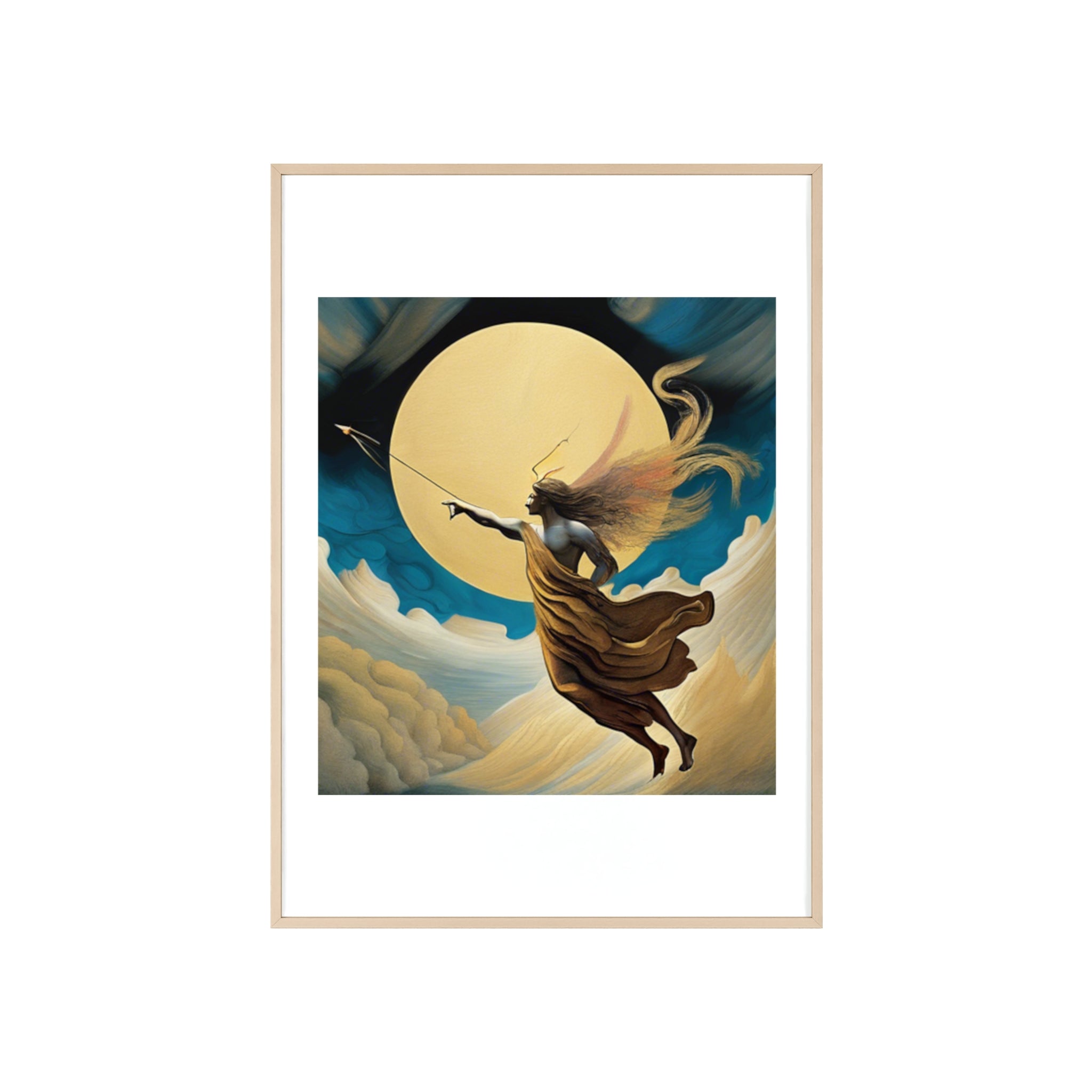 Poster mit Holzrahmen, Art.-Nr. FY 00118 P