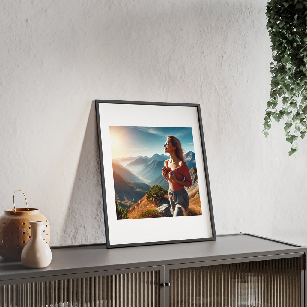 Poster mit Holzrahmen, Art-Nr. AP 00132 P