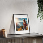 Poster mit Holzrahmen, Art-Nr. AP 00132 P