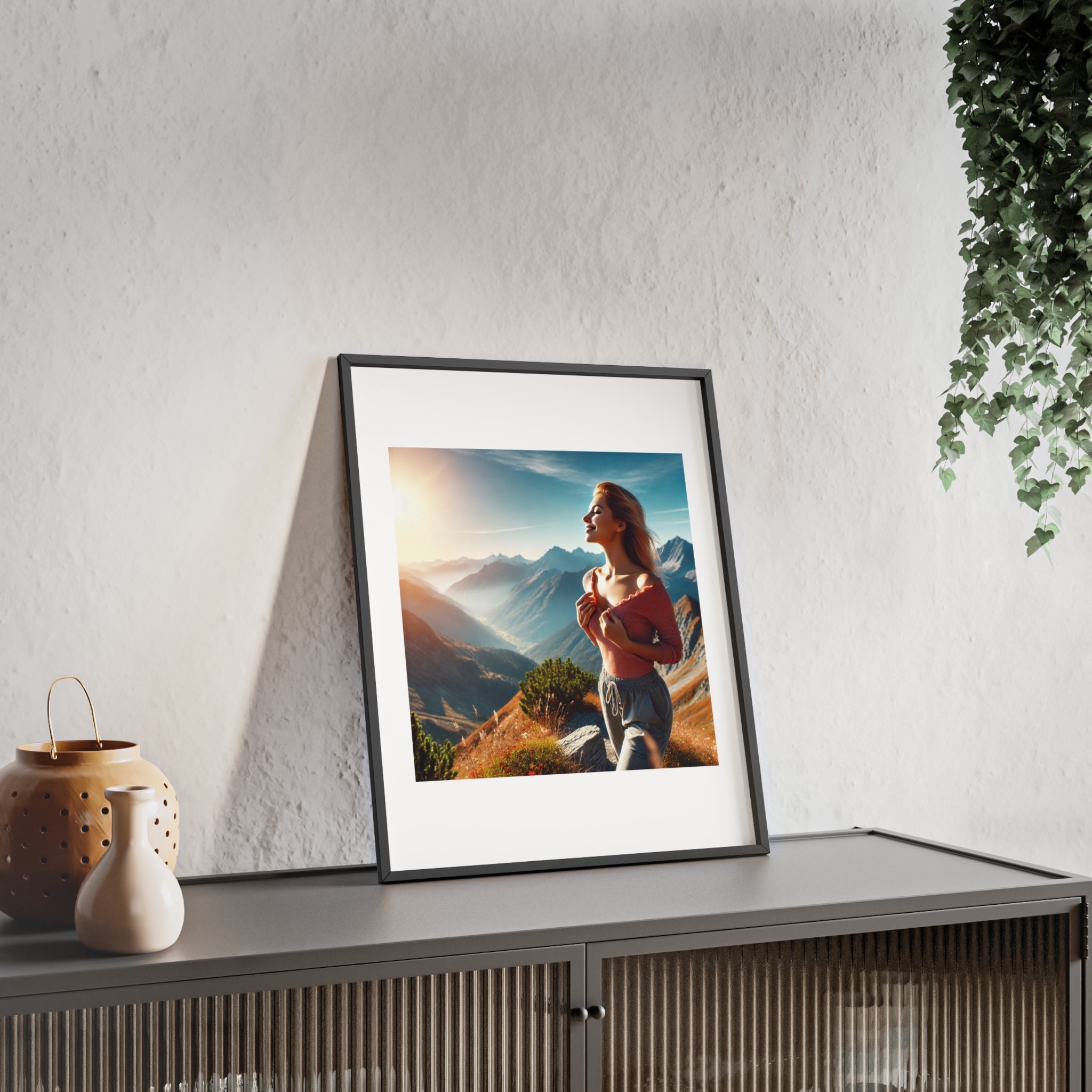 Poster mit Holzrahmen, Art-Nr. AP 00132 P